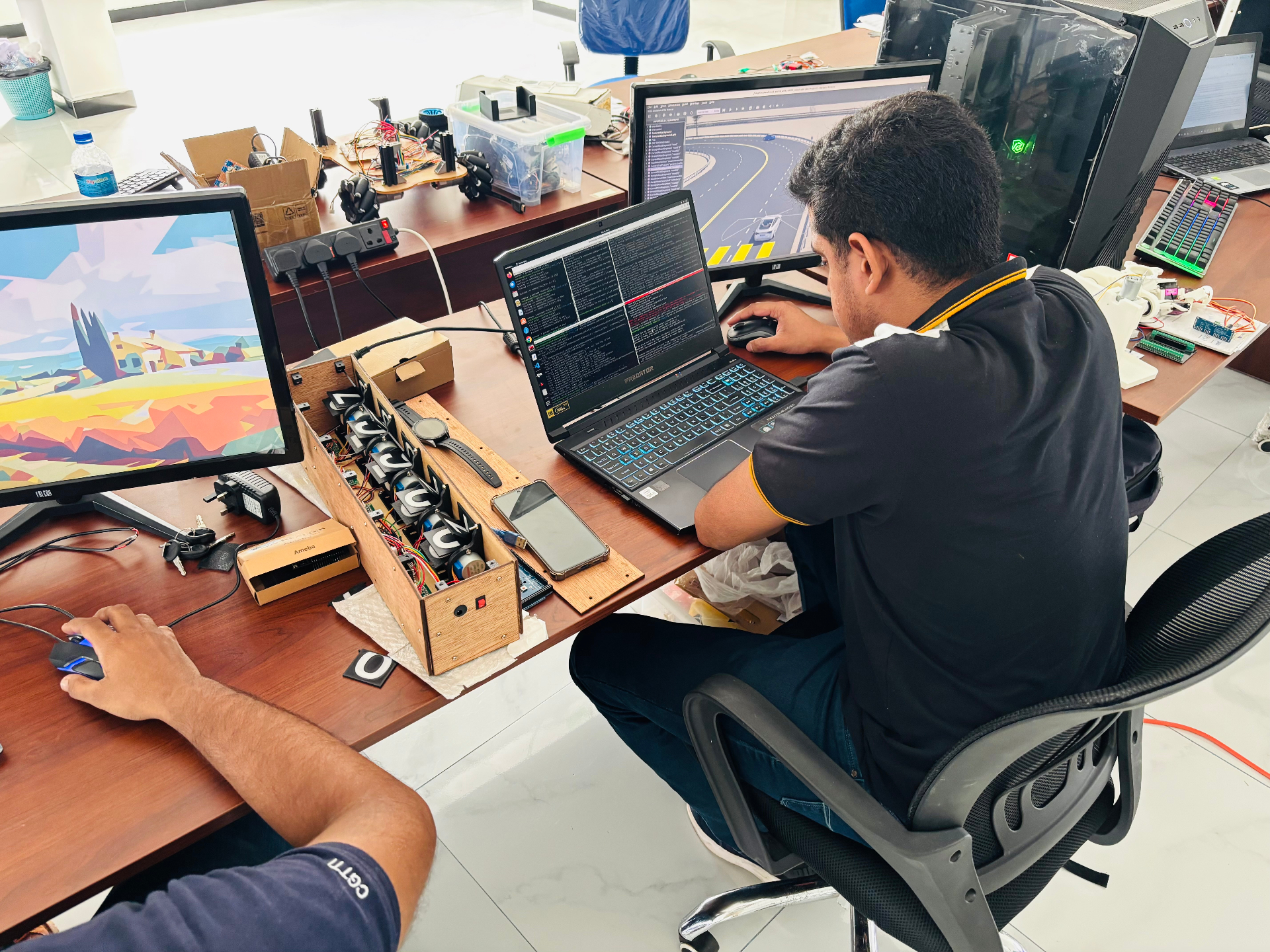 Embedded systems bench